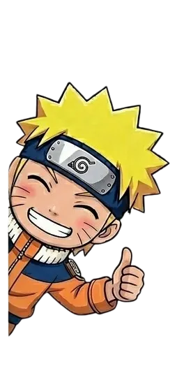 Naruto thumbs up